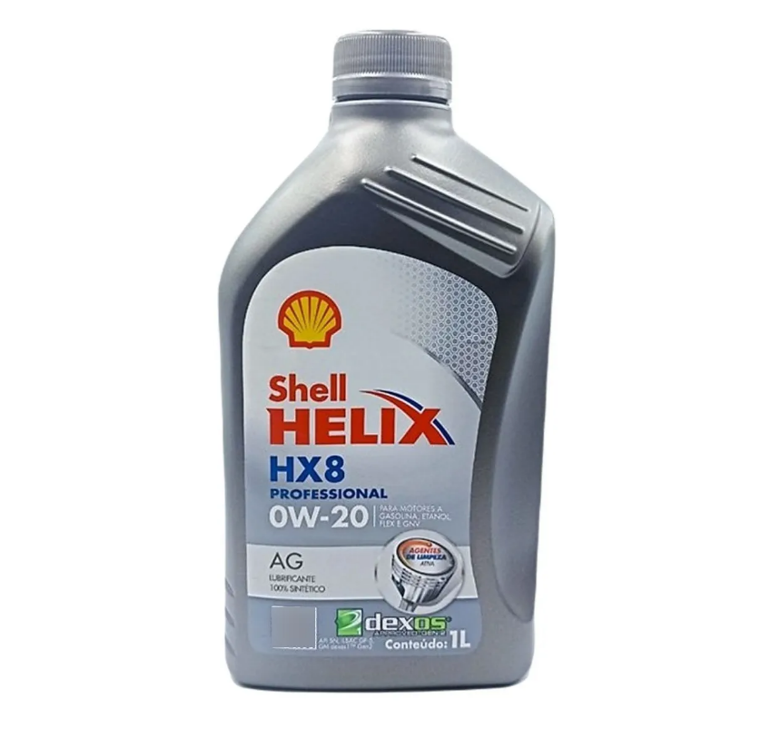 6 Litros - Aceite Motor Sintetico Shell Helix HX8 0W20